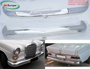 Mercedes W110 EU style bumper new (1961 - 1968)