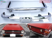 Triumph TR6 bumpers (1974-1976) by stainless steel